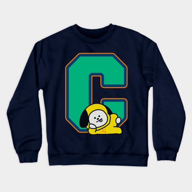 BT21 University - Chimmy Crewneck Sweatshirt by ZeroKara